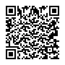 QR-koodi puhelinnumerolle +2693837043