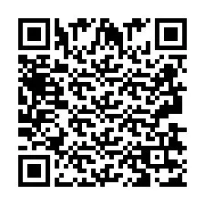 Código QR para número de telefone +2693837050