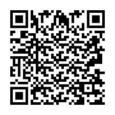 QR код за телефонен номер +2693837060