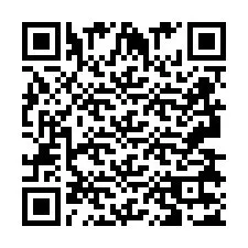 Kod QR dla numeru telefonu +2693837089