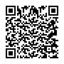 Código QR para número de telefone +2693837099