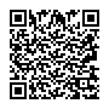 QR-koodi puhelinnumerolle +2693837104