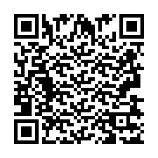 QR Code pour le numéro de téléphone +2693837105