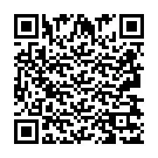 Kod QR dla numeru telefonu +2693837108