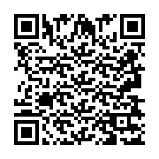 QR код за телефонен номер +2693837118