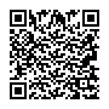 QR код за телефонен номер +2693837147