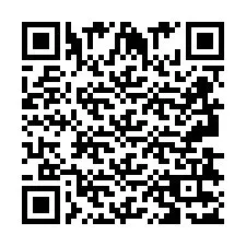 QR код за телефонен номер +2693837154