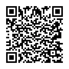 QR-code voor telefoonnummer +2693837168