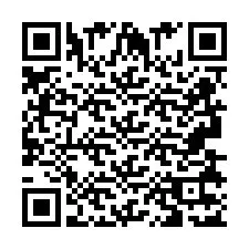 QR-code voor telefoonnummer +2693837187