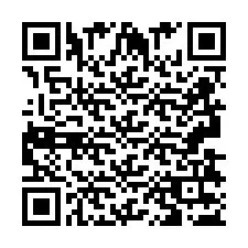 Codice QR per il numero di telefono +2693837255