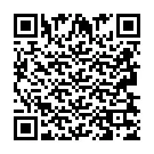 QR код за телефонен номер +2693837402