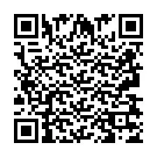 QR код за телефонен номер +2693837408