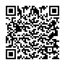 Codice QR per il numero di telefono +2693837419