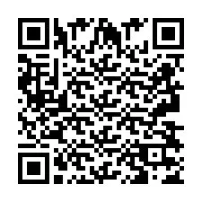 QR код за телефонен номер +2693837428