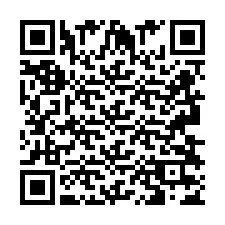 QR-code voor telefoonnummer +2693837432