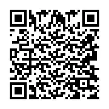 QR код за телефонен номер +2693837436