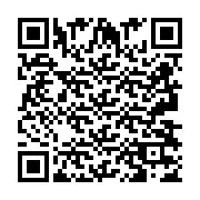 QR код за телефонен номер +2693837438