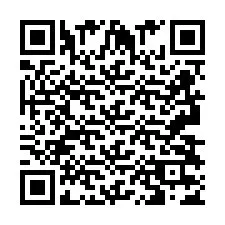 QR-koodi puhelinnumerolle +2693837439