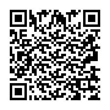 Código QR para número de teléfono +2693837440