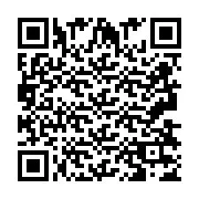 QR код за телефонен номер +2693837461