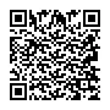 Código QR para número de teléfono +2693837476