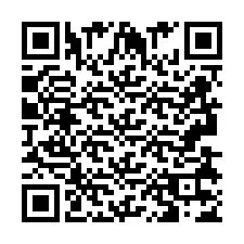 QR код за телефонен номер +2693837485