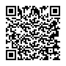 QR-code voor telefoonnummer +2693837486