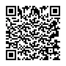 Código QR para número de telefone +2693837490