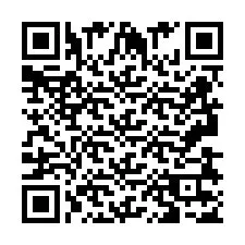 Código QR para número de telefone +2693837501