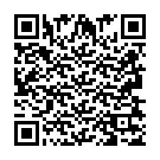 QR код за телефонен номер +2693837506