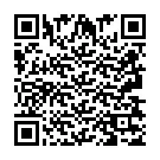 Kod QR dla numeru telefonu +2693837518