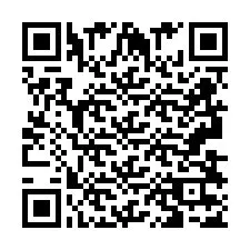 Código QR para número de teléfono +2693837525