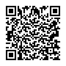 Codice QR per il numero di telefono +2693837555