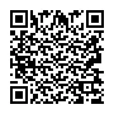 QR код за телефонен номер +2693837609