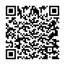 QR код за телефонен номер +2693837629