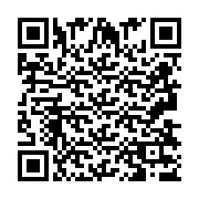 QR-код для номера телефона +2693837661