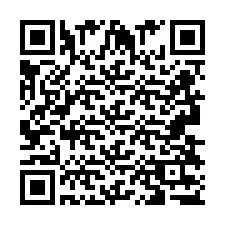 Código QR para número de teléfono +2693837767