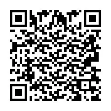 Código QR para número de teléfono +2693837803