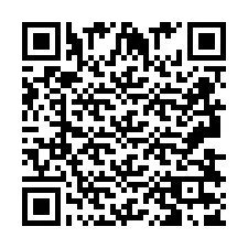 QR-code voor telefoonnummer +2693837821