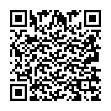 QR-code voor telefoonnummer +2693837844