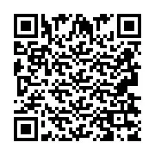 Codice QR per il numero di telefono +2693837857