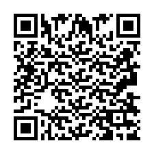 Codice QR per il numero di telefono +2693837961