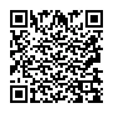 Kode QR untuk nomor Telepon +2693838001