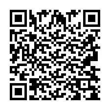 Código QR para número de telefone +2693838033