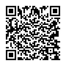 Código QR para número de telefone +2693838036