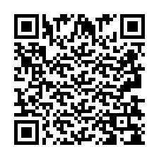 Código QR para número de telefone +2693838050