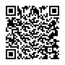 Codice QR per il numero di telefono +2693838093