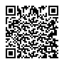 Código QR para número de telefone +2693838176