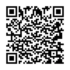 Código QR para número de teléfono +2693838224