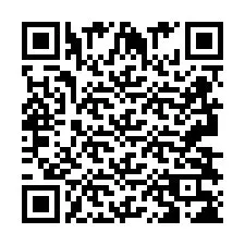 Codice QR per il numero di telefono +2693838239